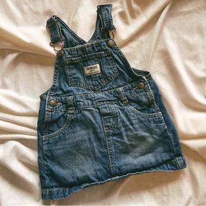 OshKosh B’Gosh medium wash denim overall dress